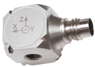 Kistler Debuts Type 8688A IEPE Triaxial TEDS Accelerometer 
