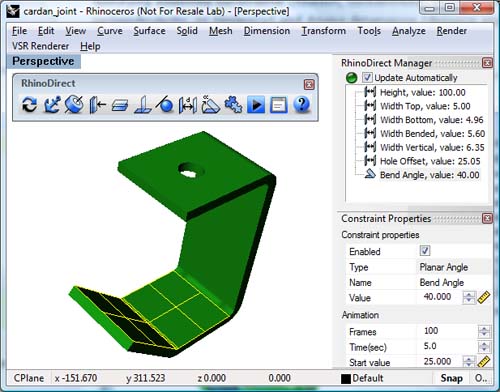 LEDAS Releases RhinoDirect 0.1