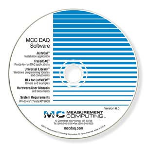 Measurement Computing Releases MCC DAQ Software CD Version 6.0