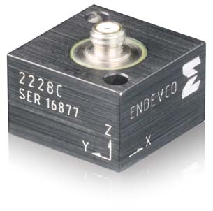 Meggitt Sensing Systems Introduces Endevco Triaxial Piezoelectric Accelerometer
