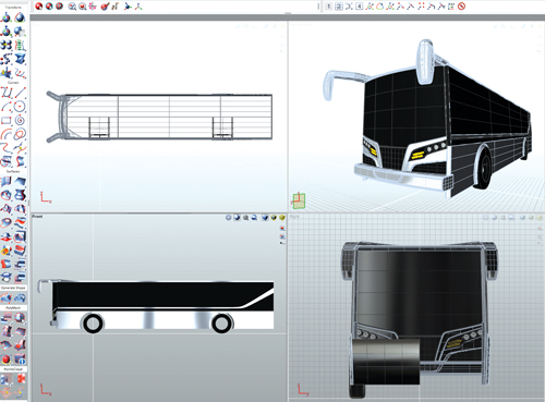 Altair Engineering LCO-140H series hybrid hydraulic bus