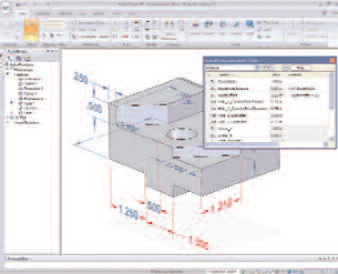 Dimensions have been placed after the design work has been done, in order to formalize the design intent and lock down dimensions. 