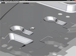 The Key Shape was added and positioned. 