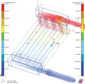 Solving Fluid Pressure Drop in Complex Mechanical Assemblies