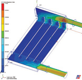 Solving Fluid Pressure Drop in Complex Mechanical Assemblies
