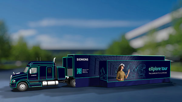 Siemens Unveils Mobile Showroom Experience at CES 2026