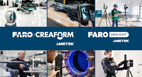 FARO and Creaform Combine and Form Two Business Units