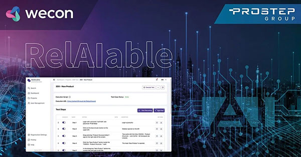 PROSTEP Collaborates with Wecon PLM for Software Testing