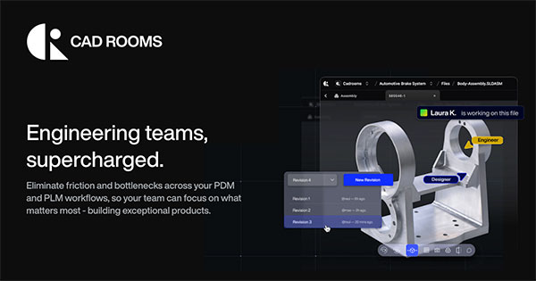 CAD Rooms Engineering Platform Launches