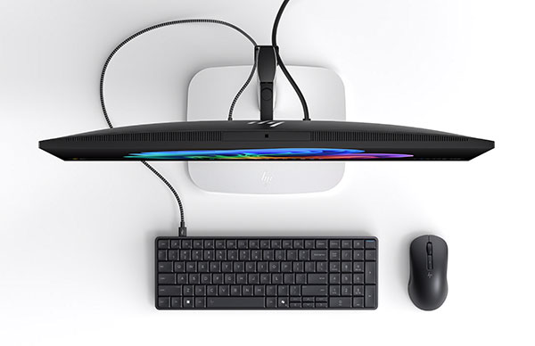 HP Keyboard PC Form Factor Features AI Functionality