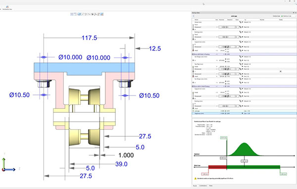 Sigmetrix EZtol v3.2.1 Tolerance Analysis Software Adds Stackup Cloning