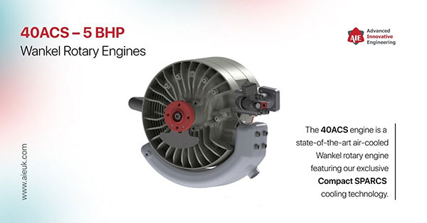 Wankel Rotary Engine Launched by Advanced Innovative Engineering