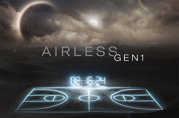 Wilson Sporting Takes it to the Hole With Airless Gen1 Basketball