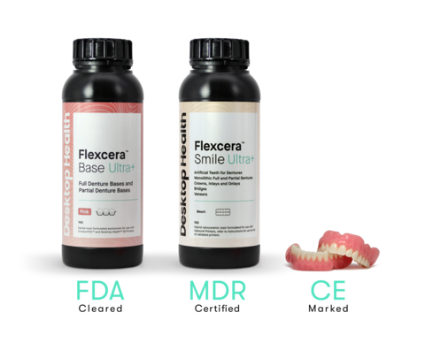 Desktop Health Unveils Flexcera Base Ultra+ Dental Resin