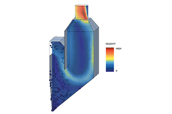 Test Out Simulation of Shot Blasting Machines and Processes