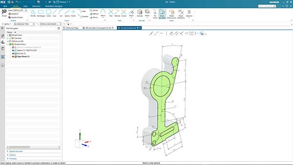 Editor S Pick Initial 2d Sketching Without Constraints Digital Engineering 24 7