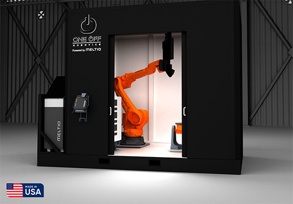 One Off Robotics Cell Powered by Meltio