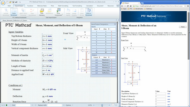 Editor's Pick: PTC Mathcad Gateway