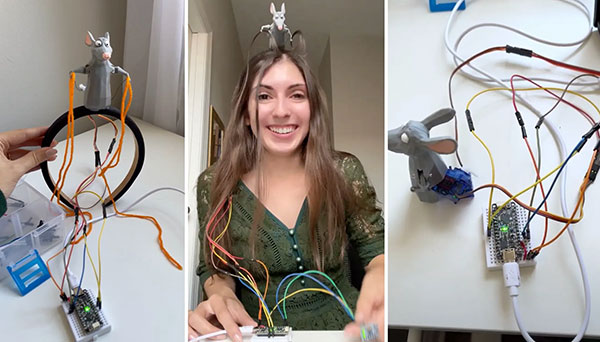 Engineer Concocts Animatronic Ratatouille Halloween Costume