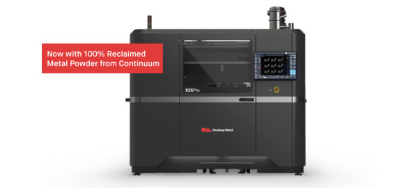 Desktop Metal Qualifies Continuum’s Recycled Superalloy