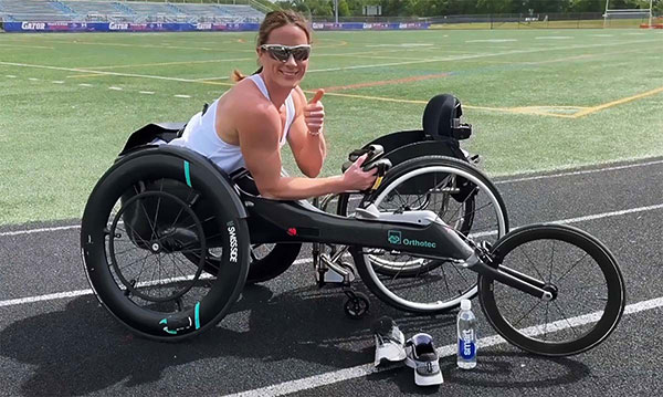 CRP USA Elevates Wheelchair Racing Gear for Paralympics Champion