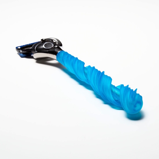 The new Razor Maker handles can be printed in seven colors. Image courtesy of Business Wire.