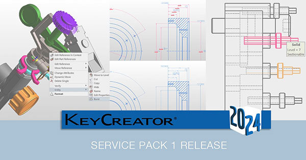 Kubotek Kosmos Upgrades with KeyCreator Service Pack