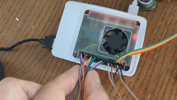AI-Enhanced "Ghost" Interacts with Trick-or-Treaters