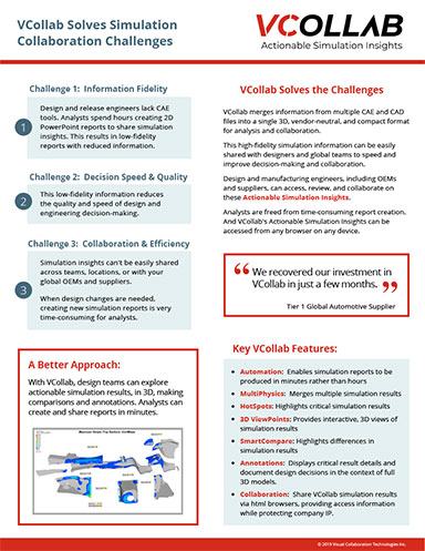 Vcollab Solves Simulation Collaboration Challenges Digital