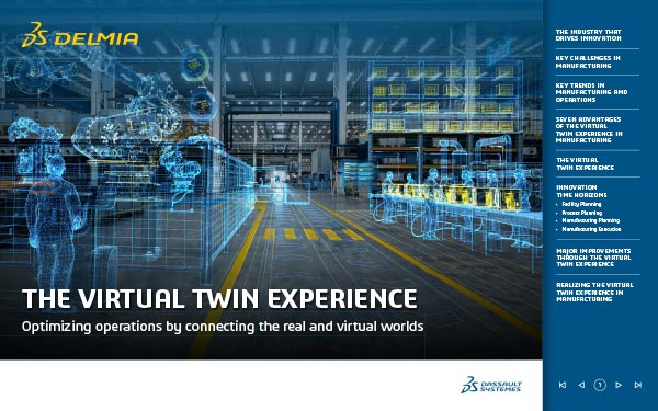 The Virtual Twin Experience: Optimizing Operations by Connecting the Real and Virtual Worlds