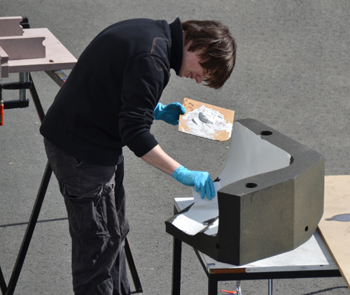 Students Make Novel Use of voxeljet Sand Mold