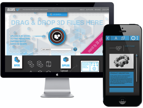 3D Industries Offers Drag and Drop Simplicity for Part Searches