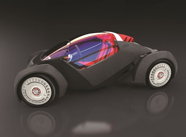 3D Printing the Strati, the Car of the Future