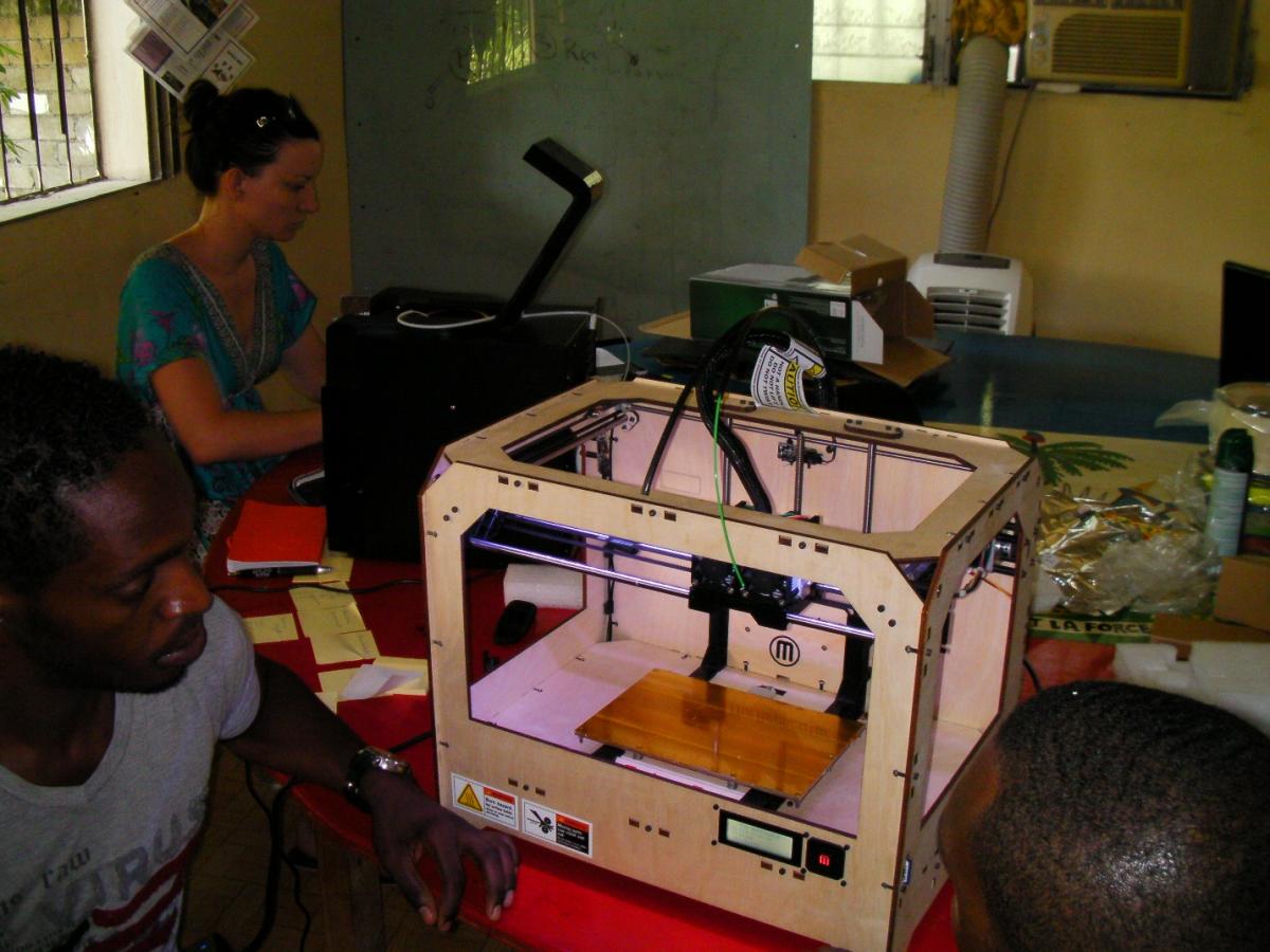 Field Ready Prints Humanitarian Aid in Haiti