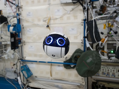 Flying Camera Arrives on the ISS
