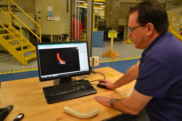 Navy Prints Replacement Aircraft Part